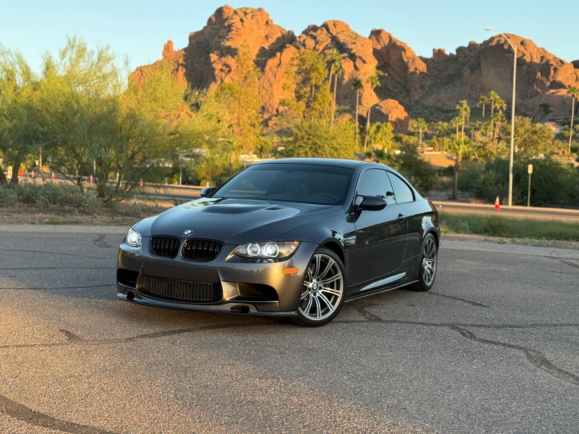 Gray 2008 BMW M3 Coupe Rear-Wheel Drive 7-Speed Automatic